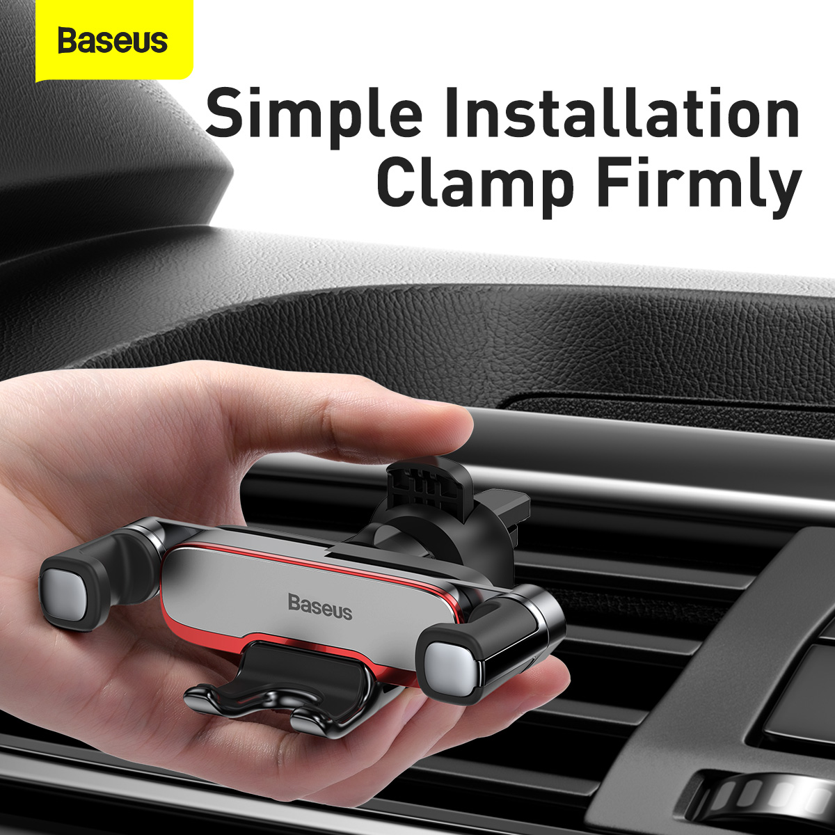 Baseus Lateral Gravity Car Mount holder Mobile City