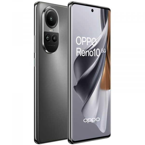 Cache Batterie Silvery Grey Original OPPO Reno 10 5G (Réf 621033000092)