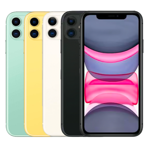 iPhone 11 64GB Black / White / Yellow / Green Refurbished Sale