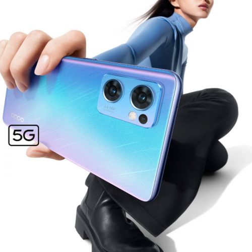 Oppo Reno7 5G 256GB Startrails Blue Dual Sim Excellent Grade with Free Case Special Deal - Image 11