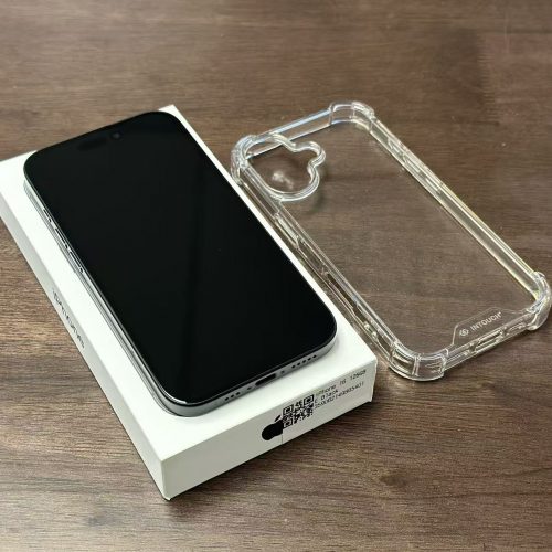 iPhone 16 128GB Black Like New With Apple Box 100% Battery with Free Case - Image 2