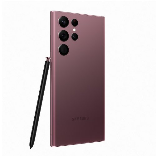 NZ Version Samsung Galaxy S22 Ultra 5G 256GB Burgundy Dual Sim Excellent Grade Special Deal - Image 3