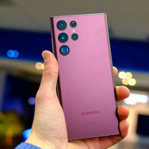 NZ Version Samsung Galaxy S22 Ultra 5G 256GB Burgundy Dual Sim Excellent Grade Special Deal - Image 5