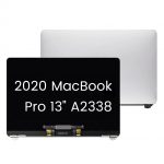 MacBook Pro 13 inch 2020 Complete Display Assembly LCD Screen Replacement Silver A2338