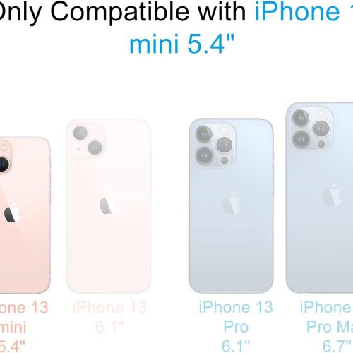 iPhone 13 mini Clear Card Case Protective Shockproof TPU Thin Slim Wallet Case - Image 4