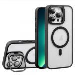 iPhone MagSafe Case with Kickstand and Camera Lens Protector
