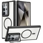 Samsung Galaxy S25 Ultra MagSafe Case with Kickstand and Camera Lens Protector