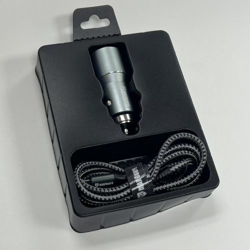 Maxguard Dual USB Car Charger with Type-C to Lightning Cable - Image 5