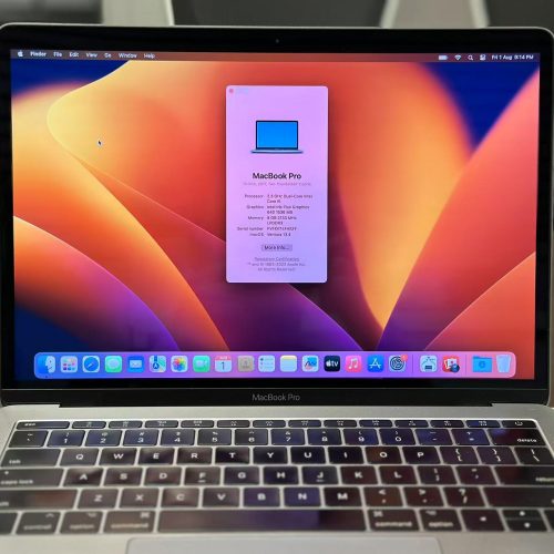 Macbook Pro 13 inch 2017 256GB 8GB RAM Space Grey Excellent Grade with Apple Box 100% Battery - Image 5