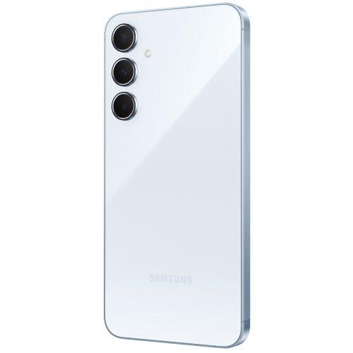 Samsung Galaxy A55 5G 256GB Ice Blue Dual Sim Like New with Samsung Box - Image 9