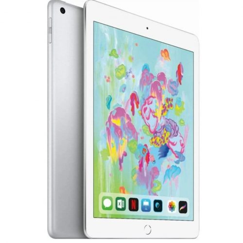Apple iPad 6th Gen 9.7 ( Wi-Fi + Cellular )128GB Silver Excellent Grade - Image 3