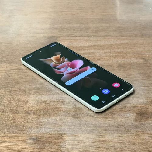 Samsung Galaxy Z Flip3 5G 256GB Cream Excellent Grade Special Deal - Image 3