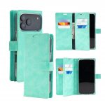 iPhone 17 Pro Goospery Mansoor Diary Wallet Case - 9 Card Slots+2 Extra Side Pockets - Mint