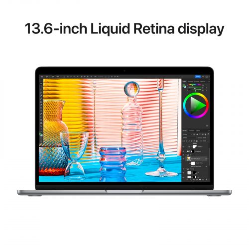 MacBook Air 2022 13 inch M2 Chip 512GB SSD Space Grey Excellent Grade with Free Case - Image 9