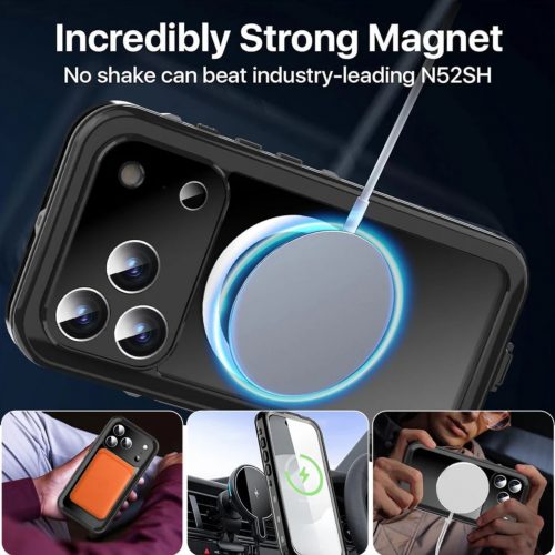 RedPepper MagSafe Full Cover Waterproof Case for iPhone 17 Pro Max - Image 3