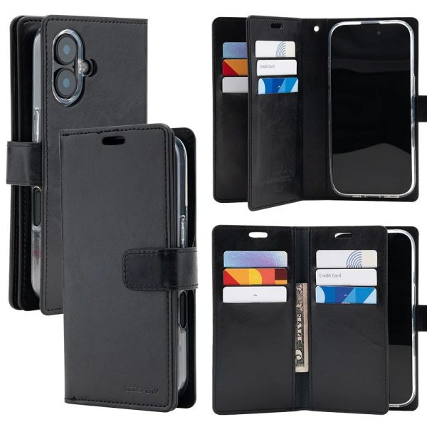 iPhone 17 Goospery Mansoor Diary Wallet Case