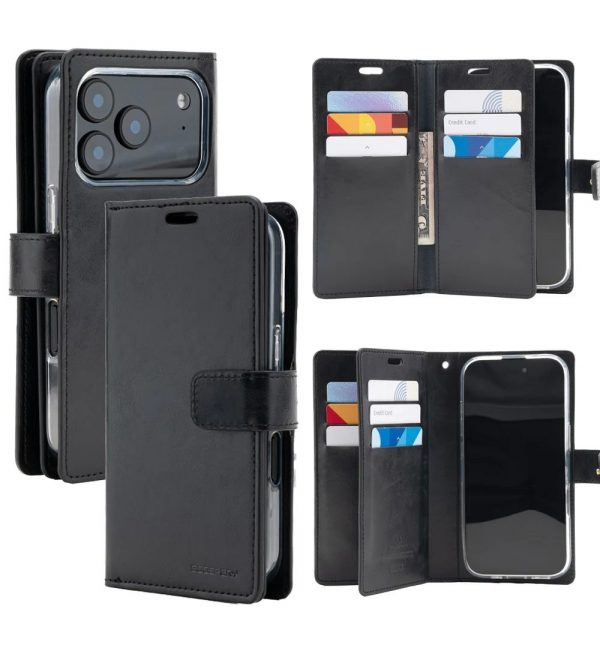 iPhone 17 Pro Max Goospery Mansoor Diary Wallet Case