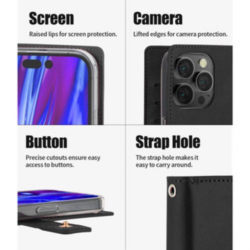 iPhone Air Goospery Mansoor Diary Wallet Case - Image 5