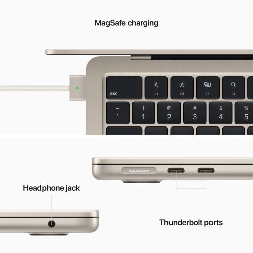MacBook Air 2022 13 inch M2 chip 256GB SSD Starlight Excellent Grade 100% Battery - Image 11