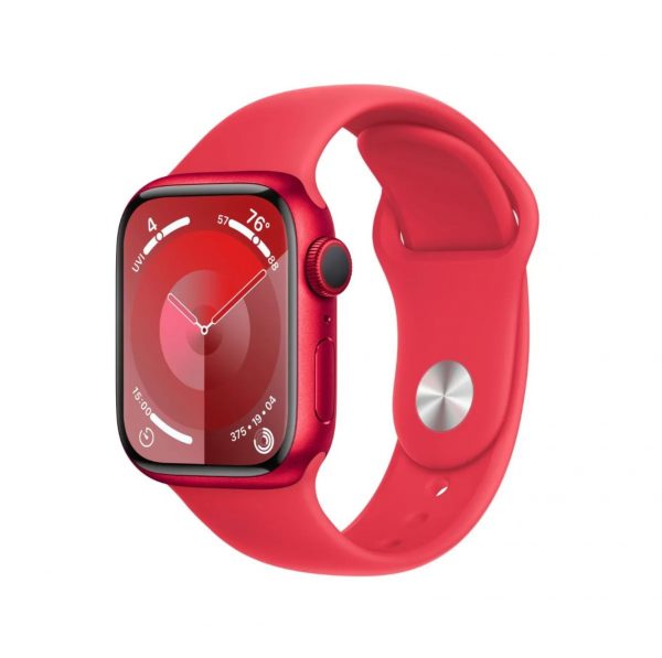 Apple Watch Series 9 (GPS + Cellular) Red Aluminium Case & Red Sport Band A2982 Apple Watch Series 9 (GPS + Cellular) Red Aluminium Case & Red Sport Band A2982