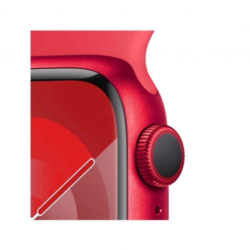 Apple Watch Series 9 (GPS + Cellular) 41mm Red AluminiumCase & Red Sport Band Like New with Box - Image 7