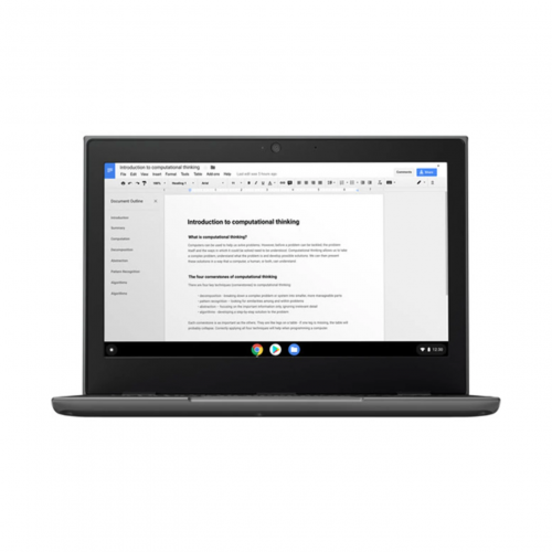 Lenovo 100e Chromebook 2nd Gen Laptop 11.6 inch Black Excellent Grade - Image 6