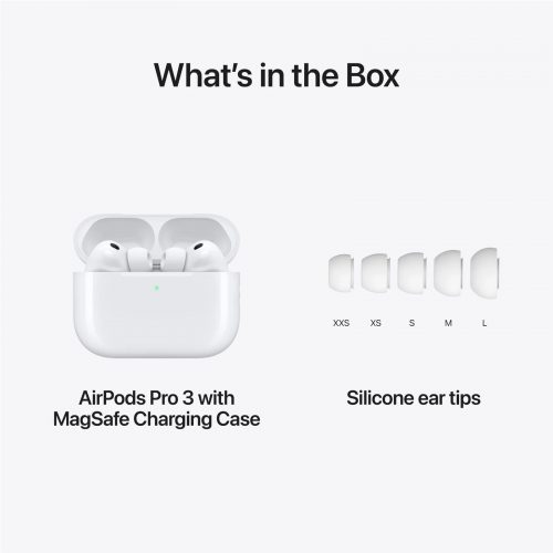 Brand New Apple AirPods Pro 3 with Magsafe Charging Case - Image 3