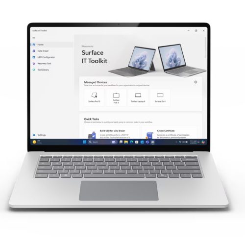 Brand New Microsoft Surface Laptop (7th Edition) 13.8 inch - Intel Core Ultra 7 (Series 2) - 16GB RAM - 256GB - Platinum - Image 4