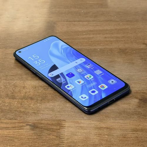 Oppo Reno7 5G 256GB Startrails Blue Dual Sim Excellent Grade with Free Case Special Deal - Image 3