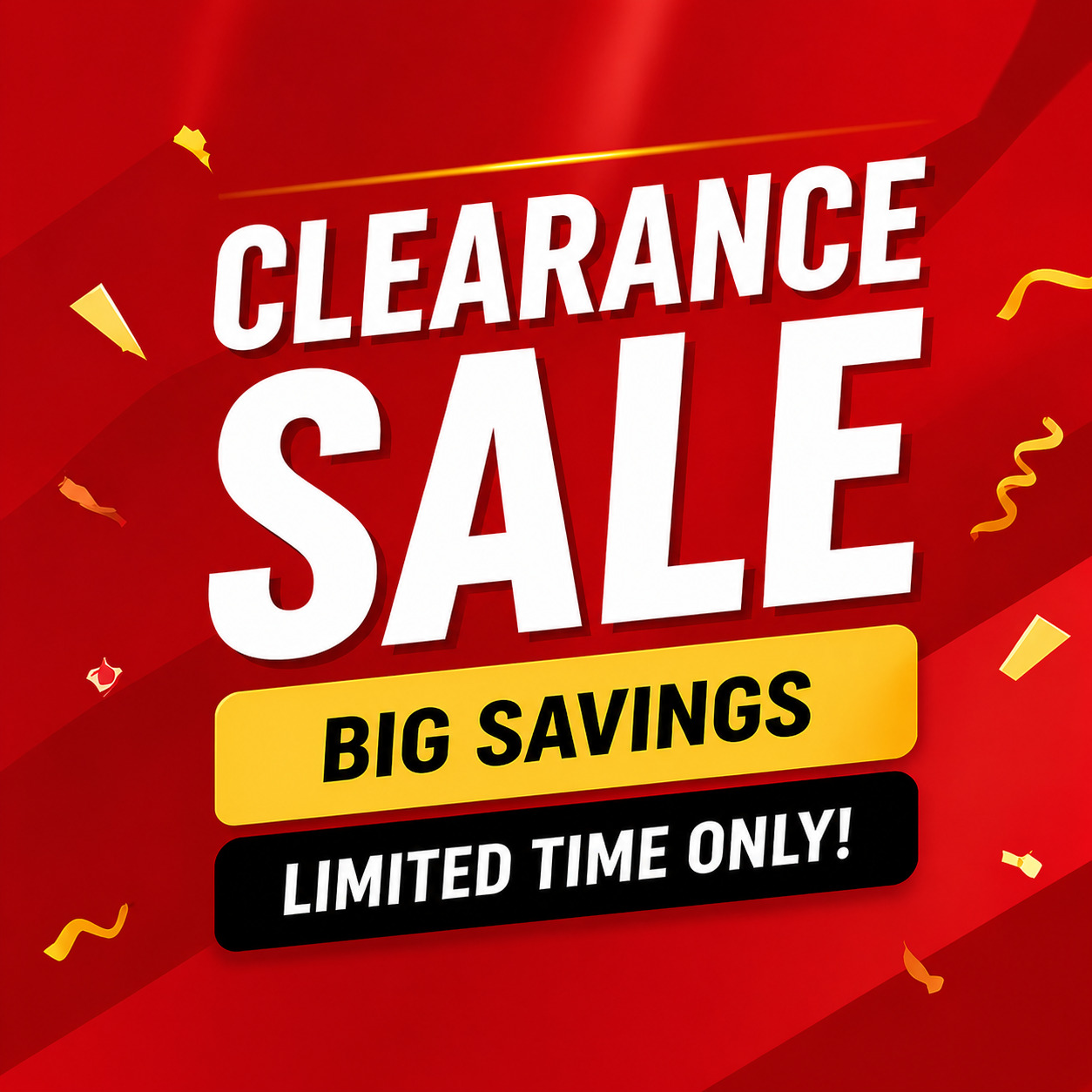 Clearance Sale