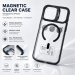 iPhone 17 Pro MagSafe Case with Kickstand and Camera Lens Protector