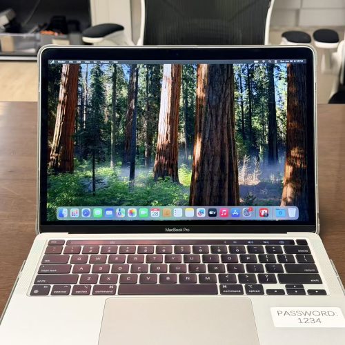 Macbook Pro 13 inch 2020 M1 512GB 8GB RAM Silver Excellent Grade with Free Case Special Deal - Image 5