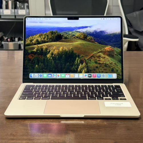 MacBook Air 2022 13 inch M2 Chip 256GB SSD Starlight Excellent Grade 100% Battery - Image 5