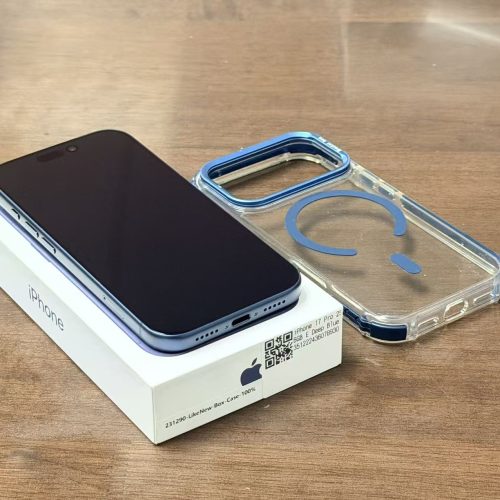 iPhone 17 Pro 256GB Deep Blue Like New with Apple Box & Free Case 100% Battery - Image 2