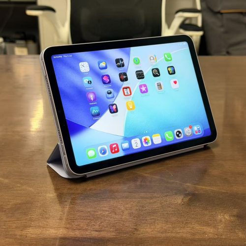 iPad Mini 7th Gen A17 Pro Wi-Fi 128GB Purple A2993 Like New with Free Apple Flip Case 100% Battery Special Deal - Image 4