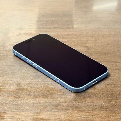 iPhone 17 256GB Mist Blue Like New with Free Case Special Deal - Image 2