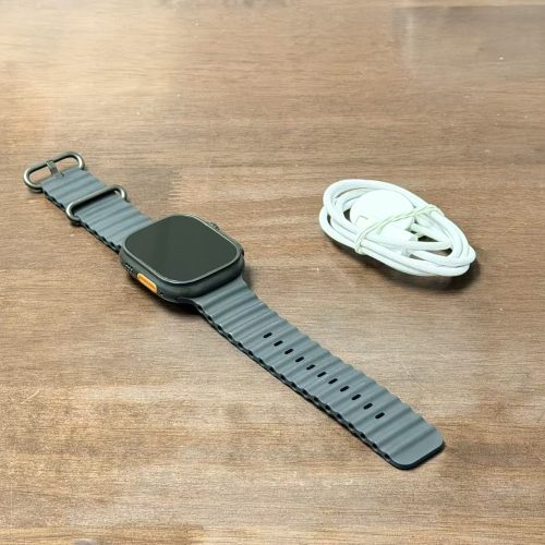 Apple Watch Ultra 3 (GPS + Cellular) 49mm Black Titanium Case with Black Ocean Band Excellent Grade Special Deal - Image 3