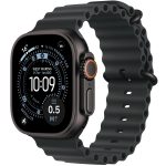 Apple Watch Ultra 3 (GPS + Cellular) 49mm Black Titanium Case with Black Ocean Band