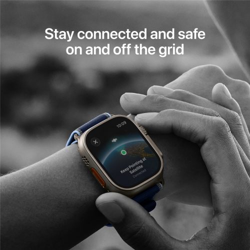 Apple Watch Ultra 3 (GPS + Cellular) 49mm Black Titanium Case with Black Ocean Band Excellent Grade Special Deal - Image 7