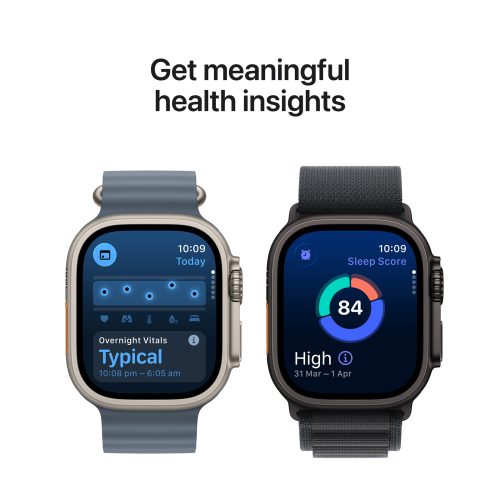 Apple Watch Ultra 3 (GPS + Cellular) 49mm Black Titanium Case with Black Ocean Band Excellent Grade Special Deal - Image 11