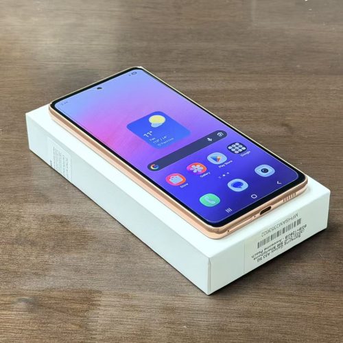NZ Verison Samsung Galaxy A53 5G 128GB Peach Dual Sim Excellent Grade with Free Screen Protector & Samsung Box Special Deal - Image 2