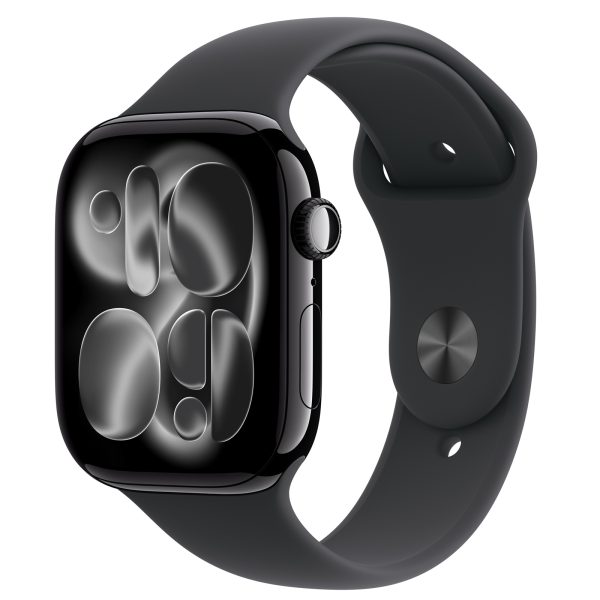 NZ Apple Watch Series 11 GPS 46mm Jet Black Aluminium Case with Black Sport Band Apple Watch Series 11 GPS 46mm Jet Black Aluminium Case with Black Sport Band