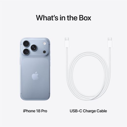 iPhone 18 Pro 256GB Glacier Like New Condition with Apple Box 100% Battery - Image 2